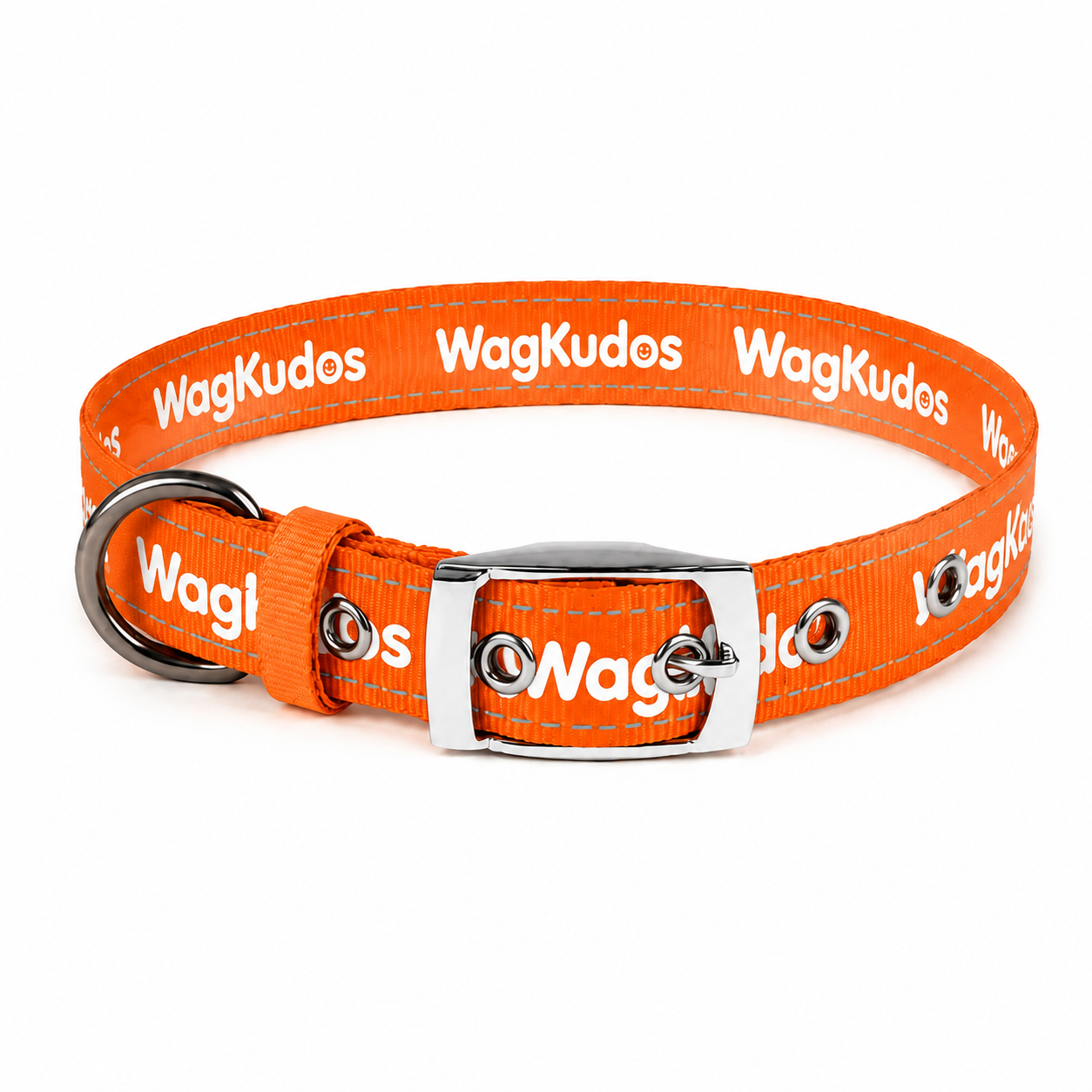 Adjustable Belt-Buckle Dog Collar (C104)