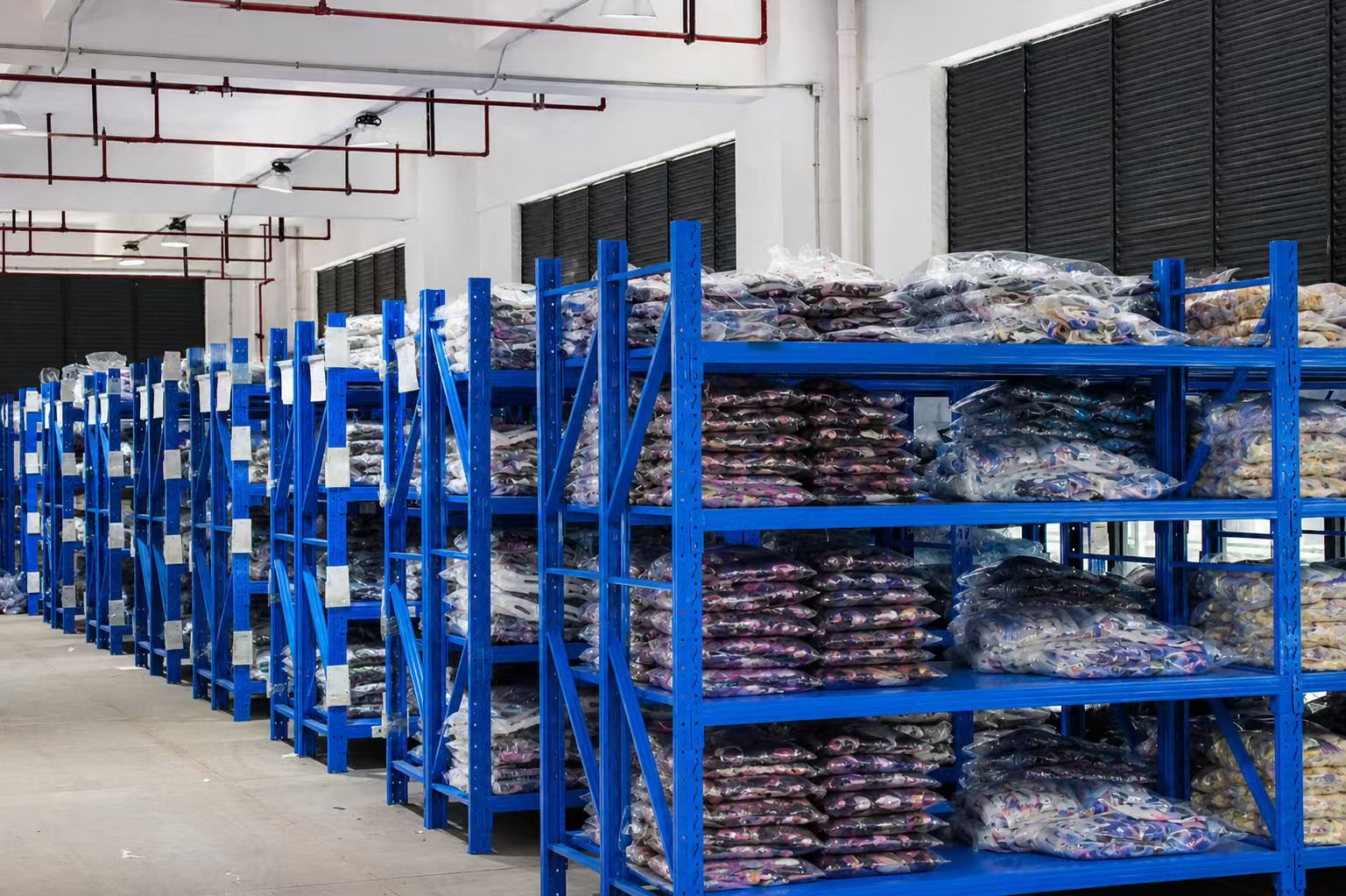 Inventory and order preparation at a WagKudos production partner facility