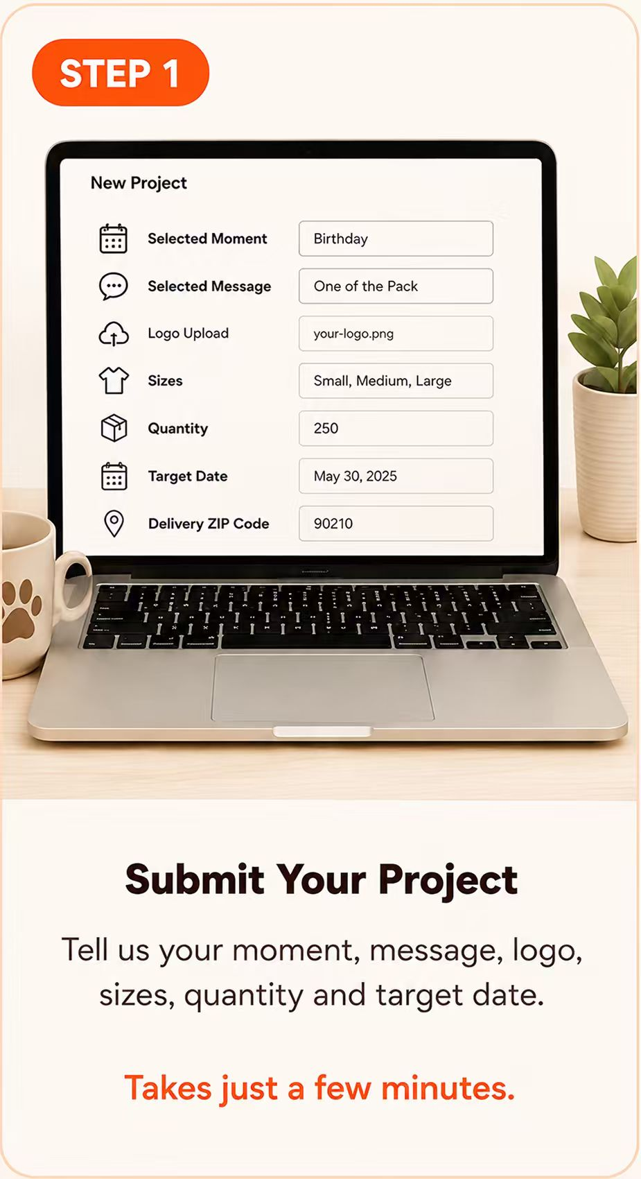 Step 1: Submit your daycare project details